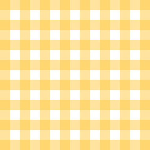 Gingham Pattern 4 Black Ornate Wood Framed Art Print with Double Matting by Prime, Marcus