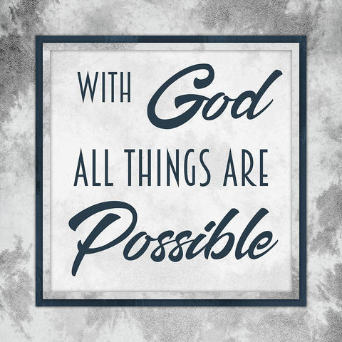 Possible Things White Modern Wood Framed Art Print by Prime, Marcus