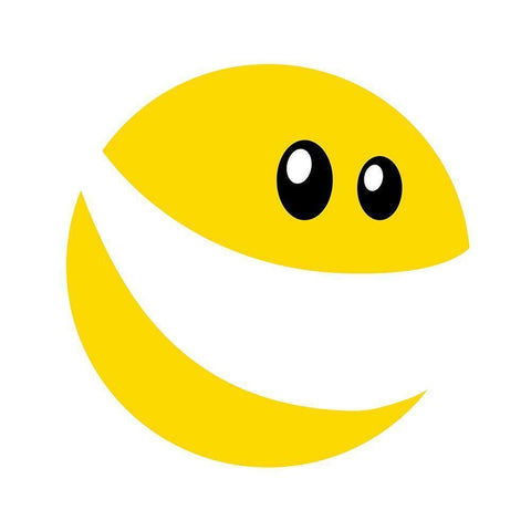 Happy Face Gold Ornate Wood Framed Art Print with Double Matting by Villa, Mlli
