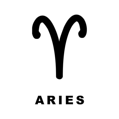 Aries White Modern Wood Framed Art Print by Villa, Milli