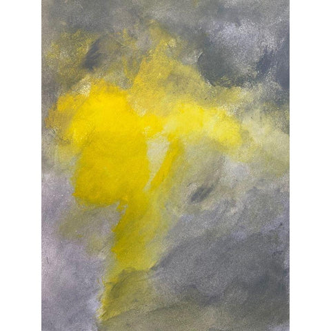 Clouded Sunshine 1 Gold Ornate Wood Framed Art Print with Double Matting by Spina, Phyllis