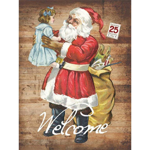 Welcome 2 White Modern Wood Framed Art Print by Lewis, Sheldon