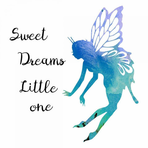 Sweet Dreams White Modern Wood Framed Art Print by Lewis, Sheldon