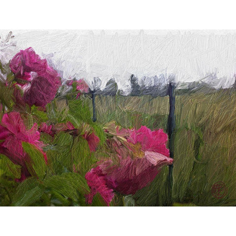 Seeing What Monet Saw Black Modern Wood Framed Art Print with Double Matting by Butcher, Sarah