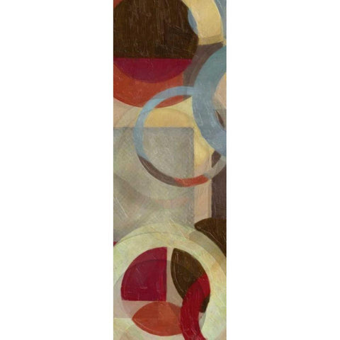 HALO WEAVE VI Black Modern Wood Framed Art Print by Greene, Taylor