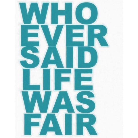 WHO EVER SAID Gold Ornate Wood Framed Art Print with Double Matting by Greene, Taylor