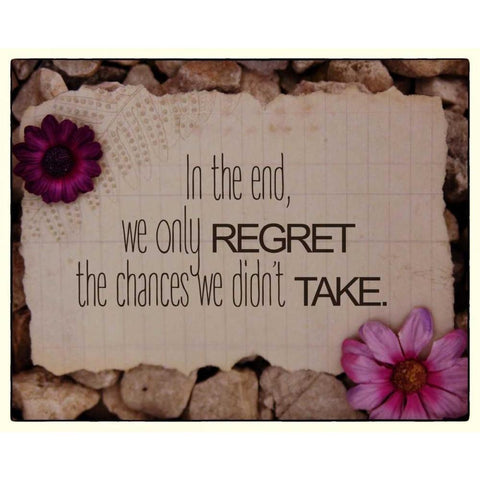 In The End Black Modern Wood Framed Art Print with Double Matting by Greene, Taylor