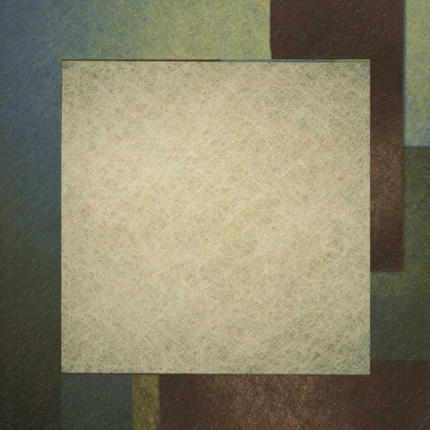 Contemporary Border 2 White Modern Wood Framed Art Print with Double Matting by Greene, Taylor