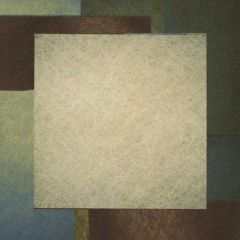 Contemporary Border 1 White Modern Wood Framed Art Print with Double Matting by Greene, Taylor