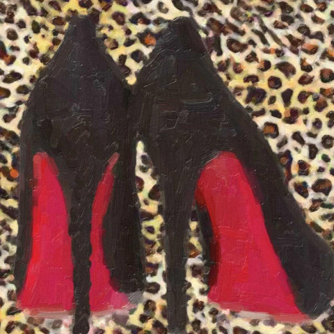 Fashion Patch S5 Black Modern Wood Framed Art Print by Greene, Taylor