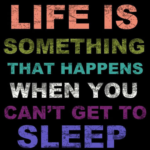 LIFE IS SOMETHING BLK White Modern Wood Framed Art Print with Double Matting by Greene, Taylor