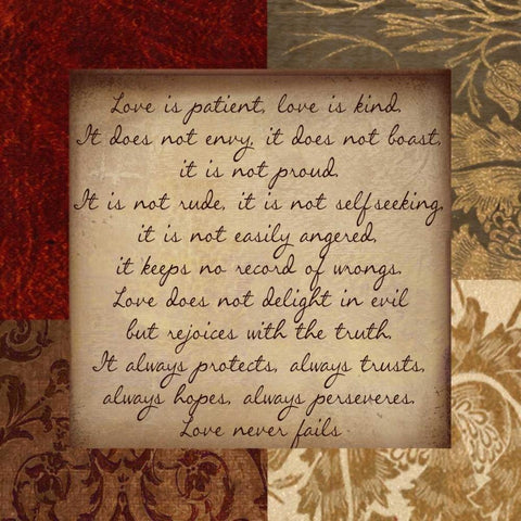 LOVE IS White Modern Wood Framed Art Print with Double Matting by Greene, Taylor