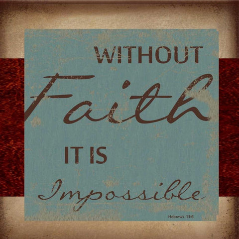 WITHOUT FAITH White Modern Wood Framed Art Print by Greene, Taylor