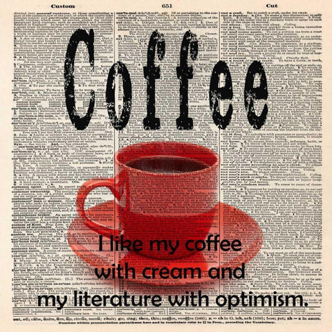 COFFEE CUP Black Ornate Wood Framed Art Print with Double Matting by Greene, Taylor