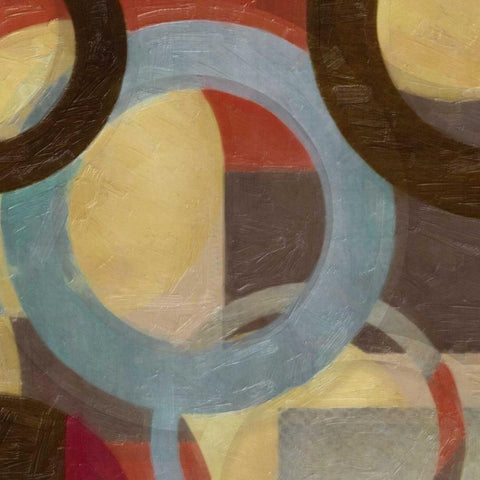 HALO WEAVE II Black Modern Wood Framed Art Print by Greene, Taylor