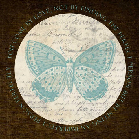 Love Butterfly Black Modern Wood Framed Art Print by Greene, Taylor