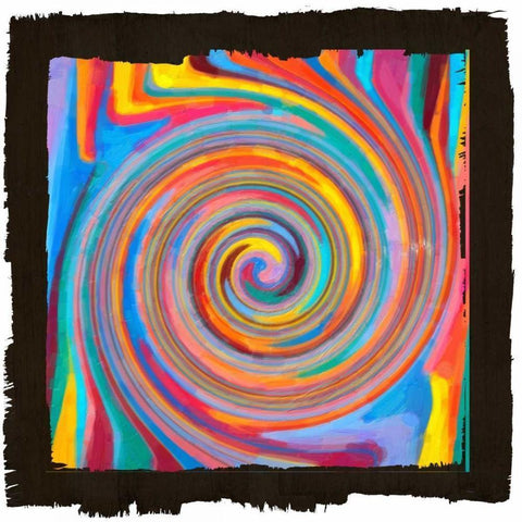 Lines Of Beauty II Black Modern Wood Framed Art Print by Greene, Taylor