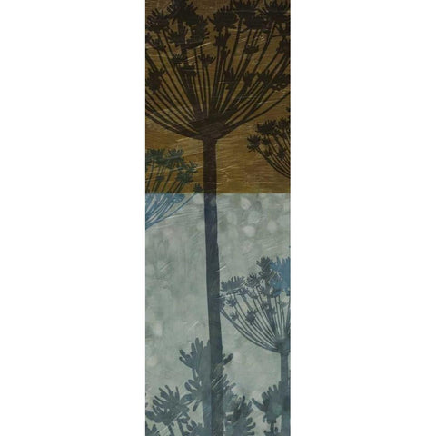 SUMMER BREEZE A Black Modern Wood Framed Art Print with Double Matting by Greene, Taylor