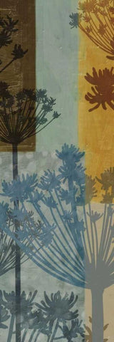 SUMMER BREEZE B White Modern Wood Framed Art Print with Double Matting by Greene, Taylor