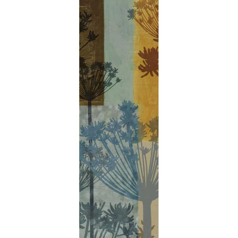 SUMMER BREEZE B Black Modern Wood Framed Art Print by Greene, Taylor