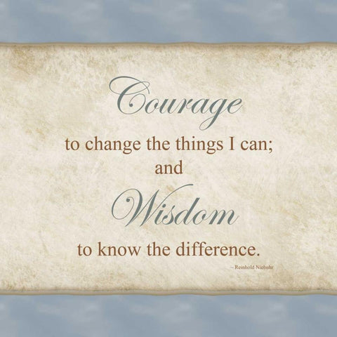 Courage Gold Ornate Wood Framed Art Print with Double Matting by Pazan, Tony