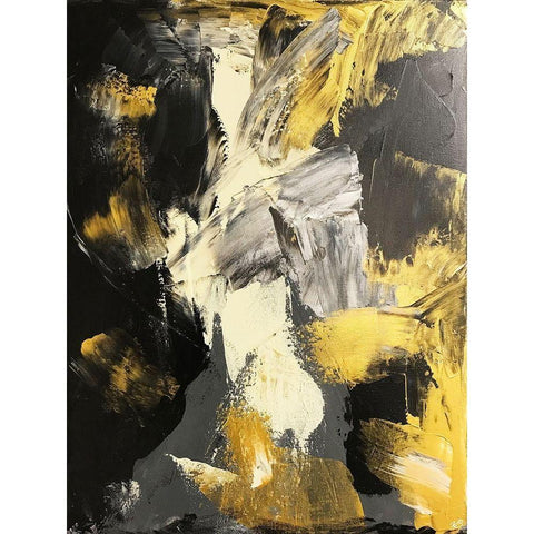 Golden Void Gold Ornate Wood Framed Art Print with Double Matting by Brown, Victoria