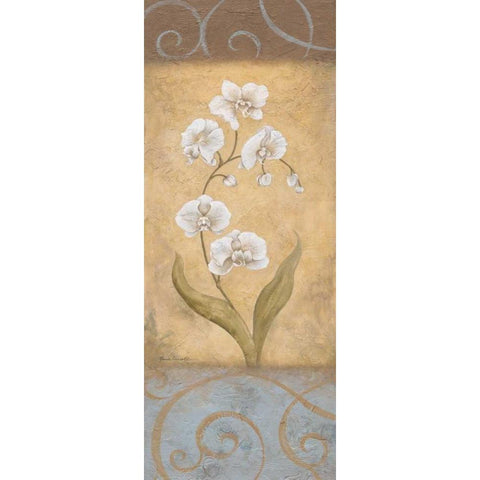 Nouvel Amour I White Modern Wood Framed Art Print by Carroll, Jane