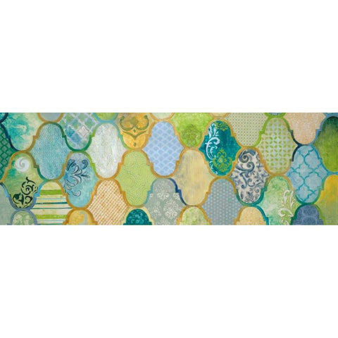 Moroccan Light II White Modern Wood Framed Art Print by Tava Studios