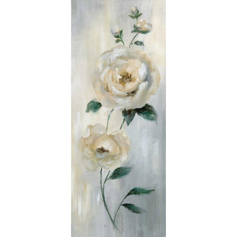 Carolina Springs Bloom I White Modern Wood Framed Art Print by Nan