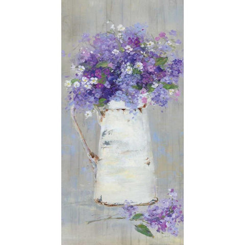 Woodgrain Pitcher White Modern Wood Framed Art Print by Swatland, Sally