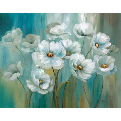 Amazing Morning Black Modern Wood Framed Art Print with Double Matting by Nan