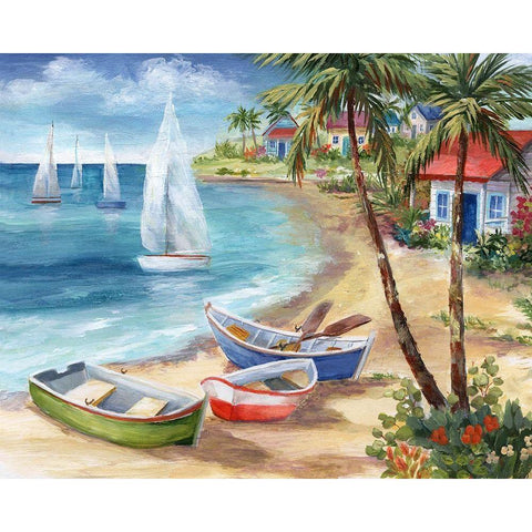 Antiqua Holiday Black Modern Wood Framed Art Print with Double Matting by Nan
