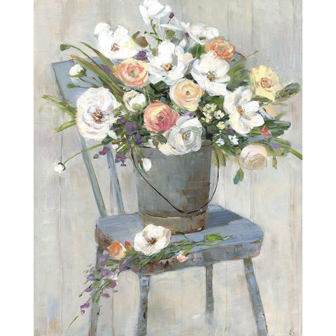 Sweet Pickins White Modern Wood Framed Art Print by Swatland, Sally