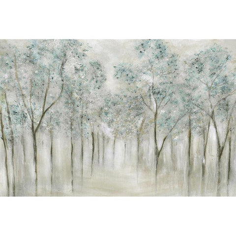 Neutral Spring Gold Ornate Wood Framed Art Print with Double Matting by Tava Studios