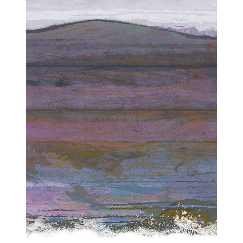 Majestic Mountains I White Modern Wood Framed Art Print by Jill, Susan