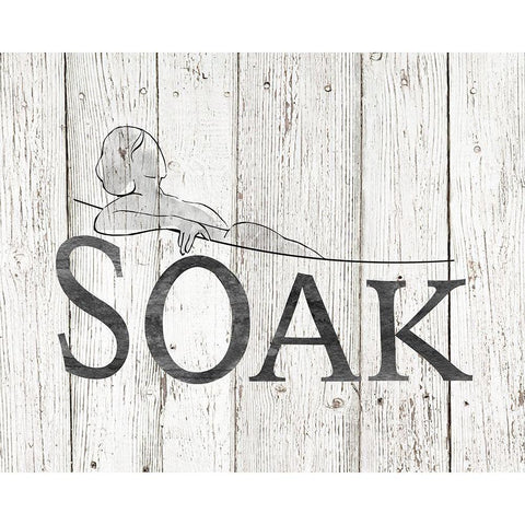 Contemporary Soak Gold Ornate Wood Framed Art Print with Double Matting by Tava Studios