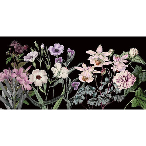 Garden Array White Modern Wood Framed Art Print by Jill, Susan