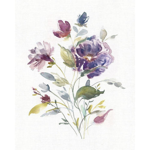 Color Variety I Gold Ornate Wood Framed Art Print with Double Matting by Robinson, Carol