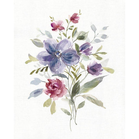 Color Variety II Gold Ornate Wood Framed Art Print with Double Matting by Robinson, Carol