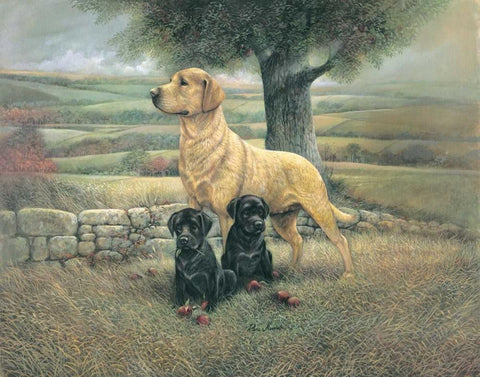 Proud Mother Black Ornate Wood Framed Art Print with Double Matting by Manning, Ruane