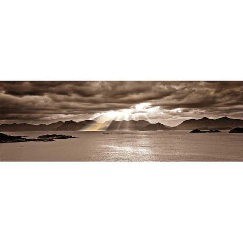 Divinity Black Modern Wood Framed Art Print by Frank, Assaf