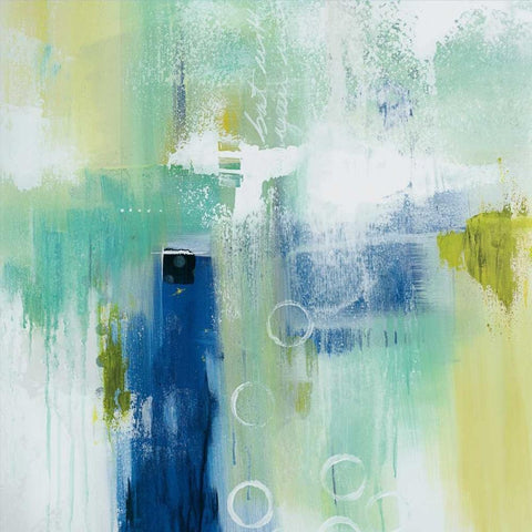 Swept Off My Feet I Gold Ornate Wood Framed Art Print with Double Matting by Hawkins, Julie