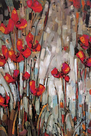 Eddie White Modern Wood Framed Art Print with Double Matting by Heath, Crystal