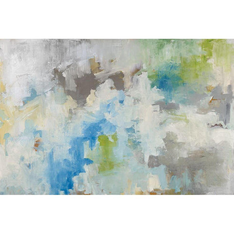 High Seas White Modern Wood Framed Art Print by Ellens, Jacqueline