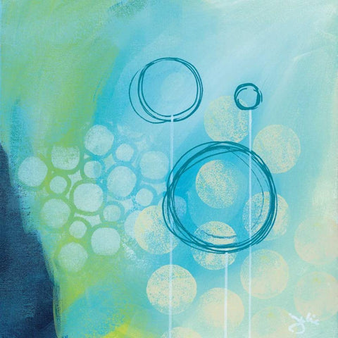 Fortune Fool White Modern Wood Framed Art Print with Double Matting by Hawkins, Julie