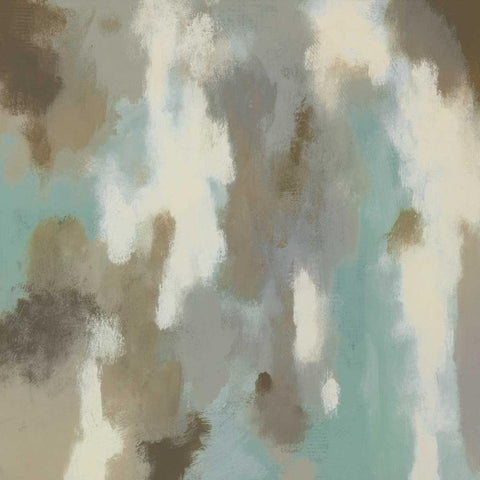 Glistening Waters I Black Modern Wood Framed Art Print by Vindedzis, Rita