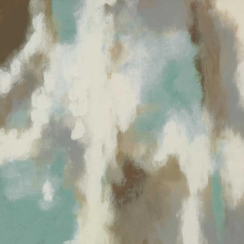 Glistening Waters II Black Modern Wood Framed Art Print by Vindedzis, Rita