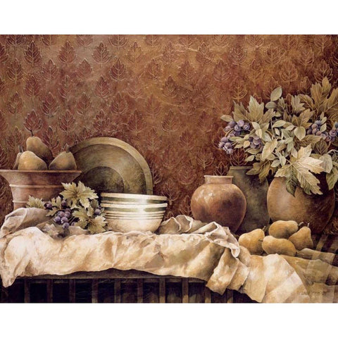 Rustic Reflections White Modern Wood Framed Art Print by Thompson, Linda