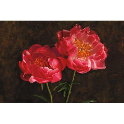 Romance Gold Ornate Wood Framed Art Print with Double Matting by Pahl, Janel