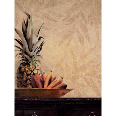 Plantation I White Modern Wood Framed Art Print by Venter, Tandi
